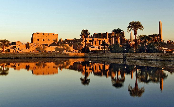 Nile River in Egypt Luxor